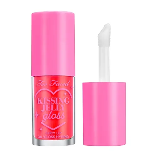 Too Faced Kissing Jelly Hydrating Lip Oil Gloss, One Size, Pink