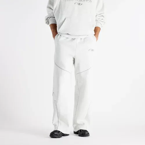 New Balance Men's Trackside Fleece Pant - Grey (Size L)