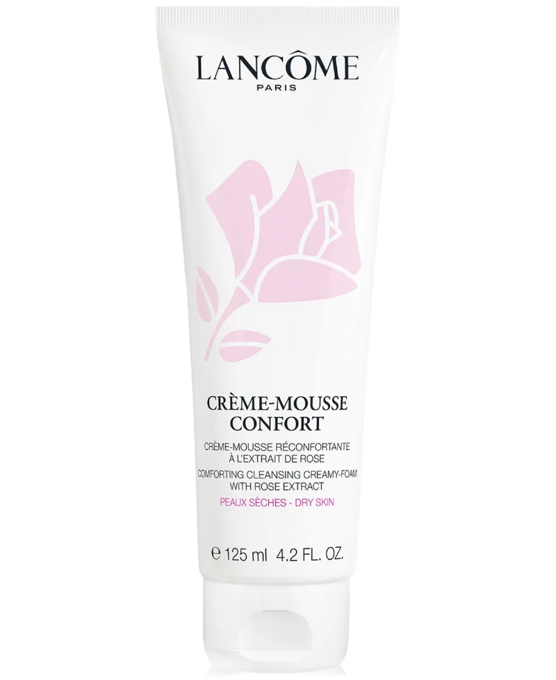 Lancome Creme Mousse Confort Creamy Foaming Cleanser, 4.2 fl oz.