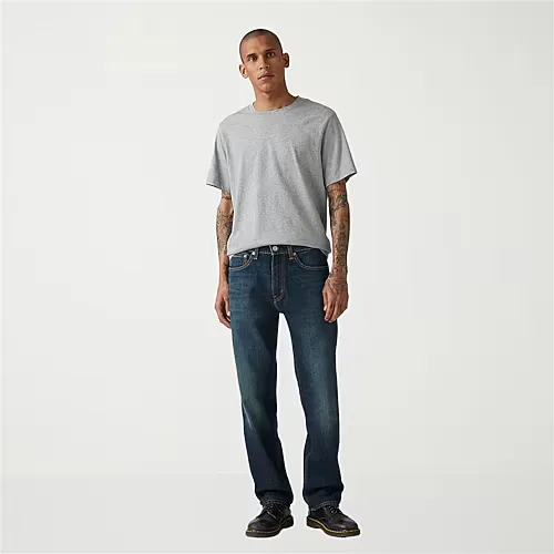 Levi's Mens 505 Straight Leg Regular Fit Jean, 38 30, Green
