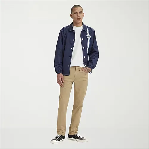 Levi's Mens 511 Stretch Fabric Tapered Leg Slim Fit Jean, 38 30, Beige