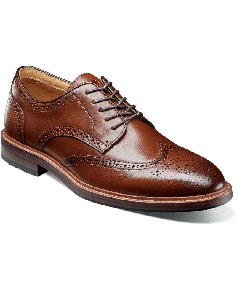 Florsheim Men's Anthem Wingtip Oxford - Brown