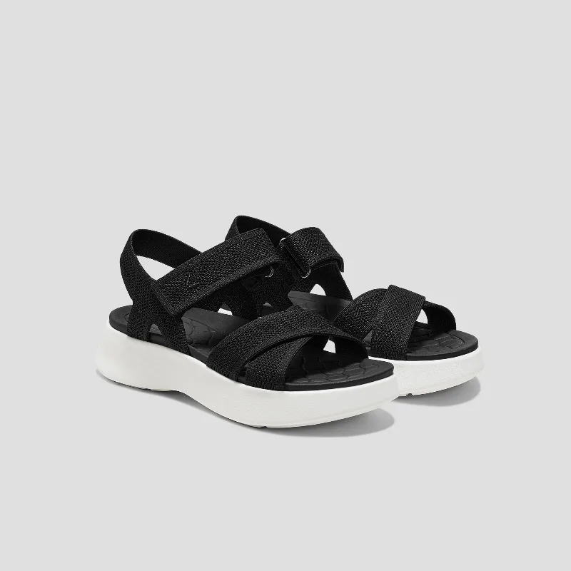 VIVAIA Walker Sandals (Kiara)|BLACK|US 11