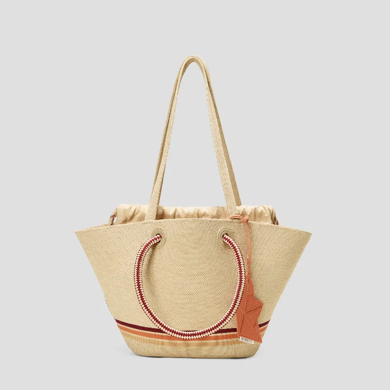 VIVAIA Convertible Trapeze Tote (Attina)|NUDE PEACH|ONE-SIZE
