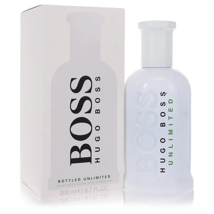 Boss Bottled Unlimited Cologne by Hugo Boss 6.7 oz EDT Spray for Men