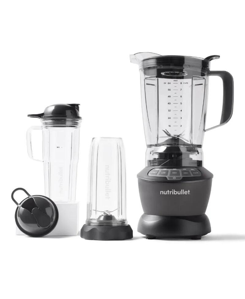 Nutribullet Blender Full Size Combo 1200 Watt 64 oz - Gray