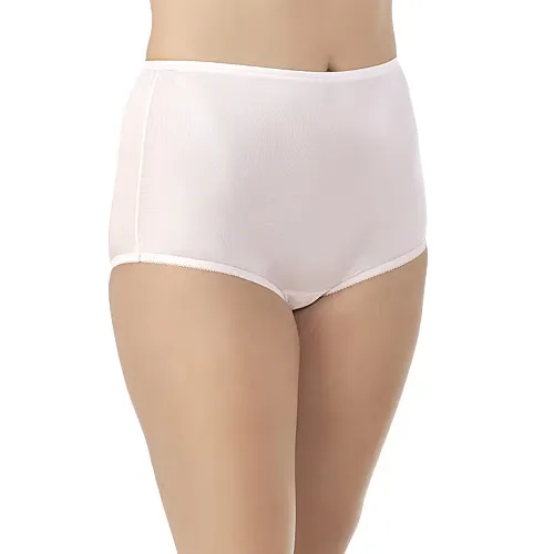 Vanity Fair Perfectly Yours Ravissant Tailored Nylon Briefs - 15712, 5, Pink