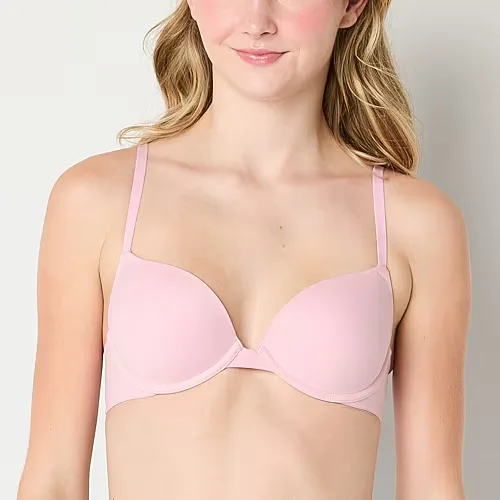 Arizona Body Cloud Kissed T-Shirt Demi Bra, C, Pink