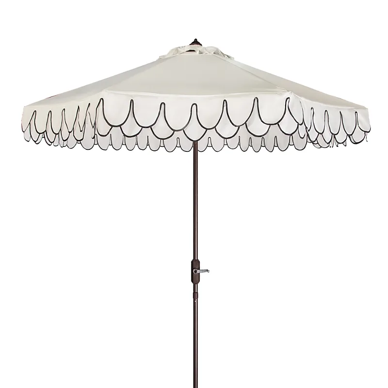 Safavieh Elegant Valance 9 Ft Umbrella