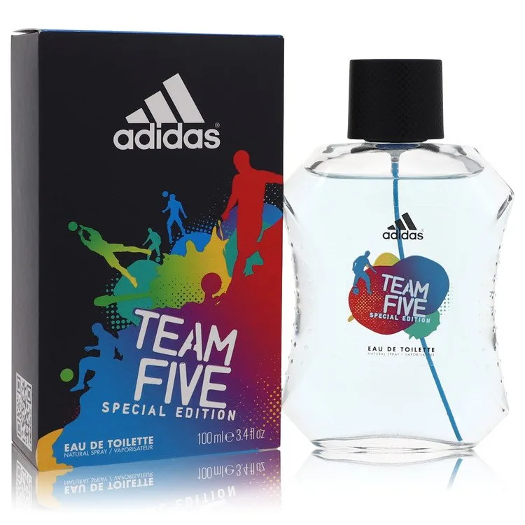 Adidas Team Five Cologne by Adidas 3.4 oz EDT Spray for Men