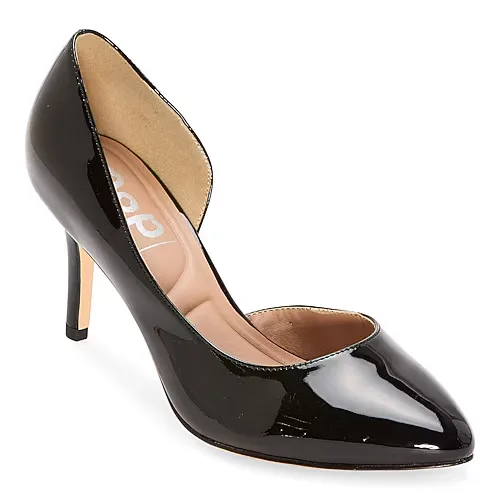 Pop Avienna Womens Pointed Closed Toe Stiletto Heel Pumps, 11 Medium, Black