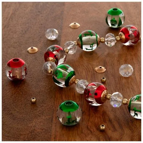 Christmas Trees & Reindeer Bead Strand
