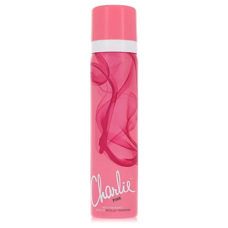 Charlie Pink by Revlon BODY SPRAY 2.5 OZ for WOMEN