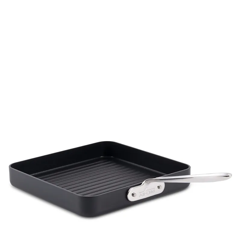 All-Clad HA1 Expert Cookware Nonstick 11 Square Grill Pan