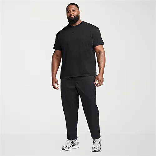 Nike Mens Straight Mid Rise Regular Fit Big and Tall Fleece Active Jogger Pant, 3x-large Tall, Black