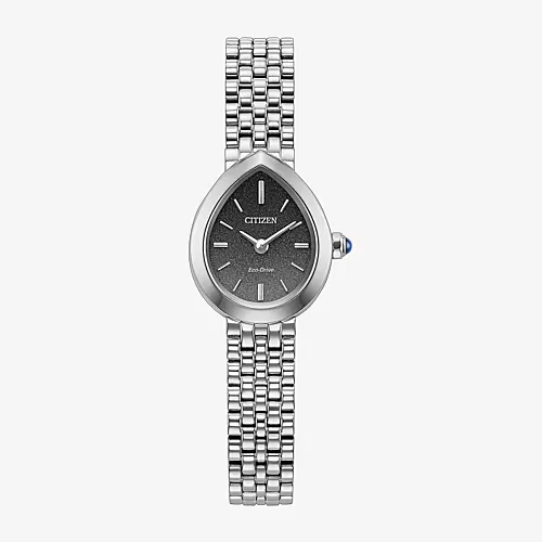 Citizen Rainell Womens Silver Tone Stainless Steel Bracelet Watch Ex1550-54e, One Size, Silver