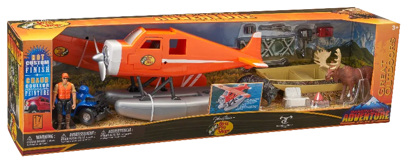 Bass Pro Shops Float Plane Hunting Adventure Playset for Kids