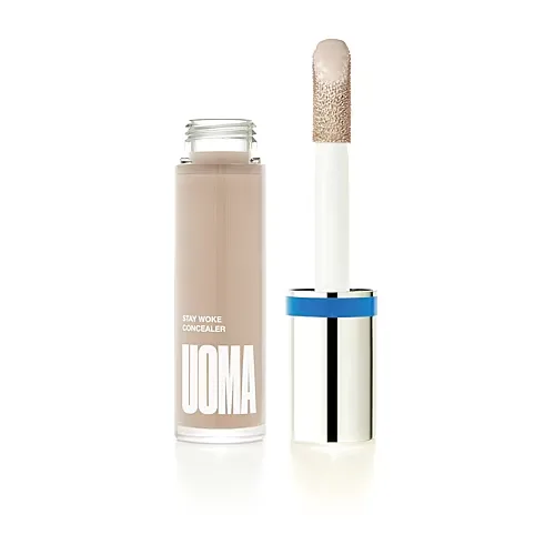 UOMA Beauty Stay Woke Luminous Brightening Concealer, One Size, Yellow