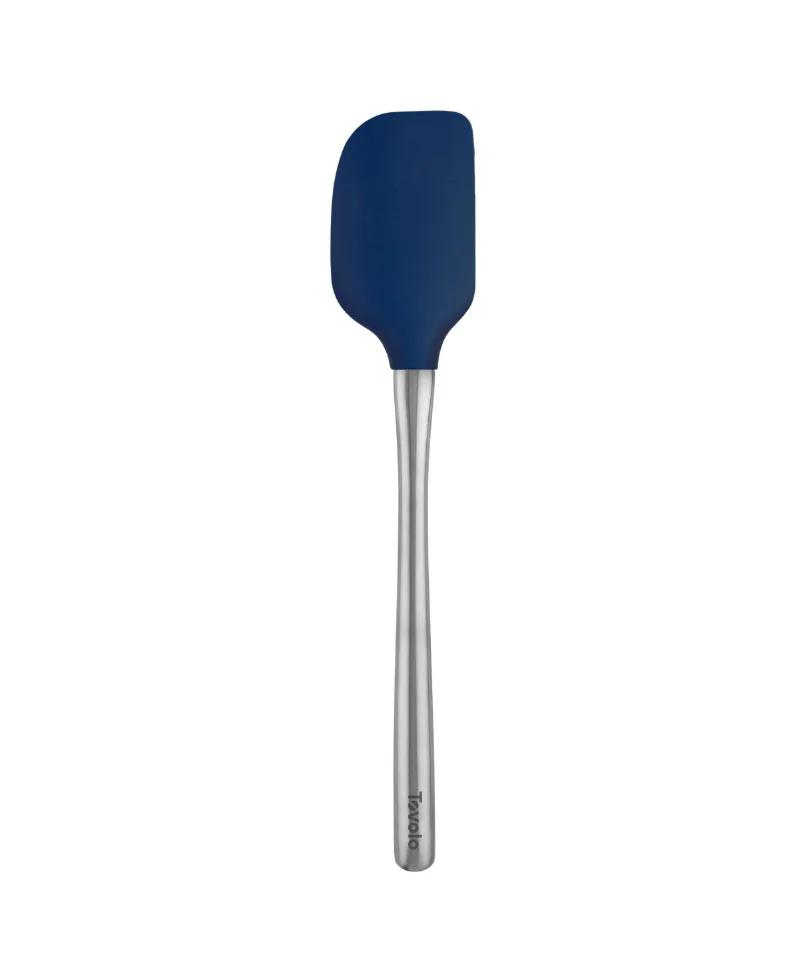 Tovolo Flex-Core Heat Resistant Stainless Steel Handled Spatula - Deep Indigo