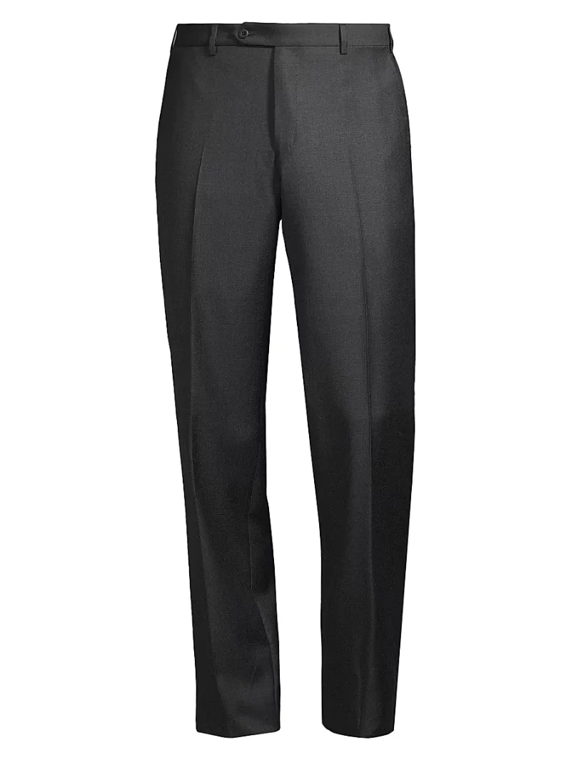 Men's Devon Wool Pants - Dark Grey - Size 30