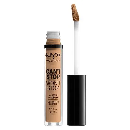 NYX Professional Makeup Can't Stop Won't Stop 24 Hour Full Coverage Matte Concealer - 0.11 oz