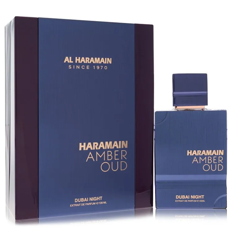 Al Haramain Amber Oud Dubai Night Pure Perfume 3.33 oz Extrait De Parfum Spray for Men