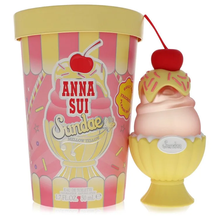 Anna Sui Sundae Mellow Yellow Perfume 1.7 oz EDT Spray for Women
