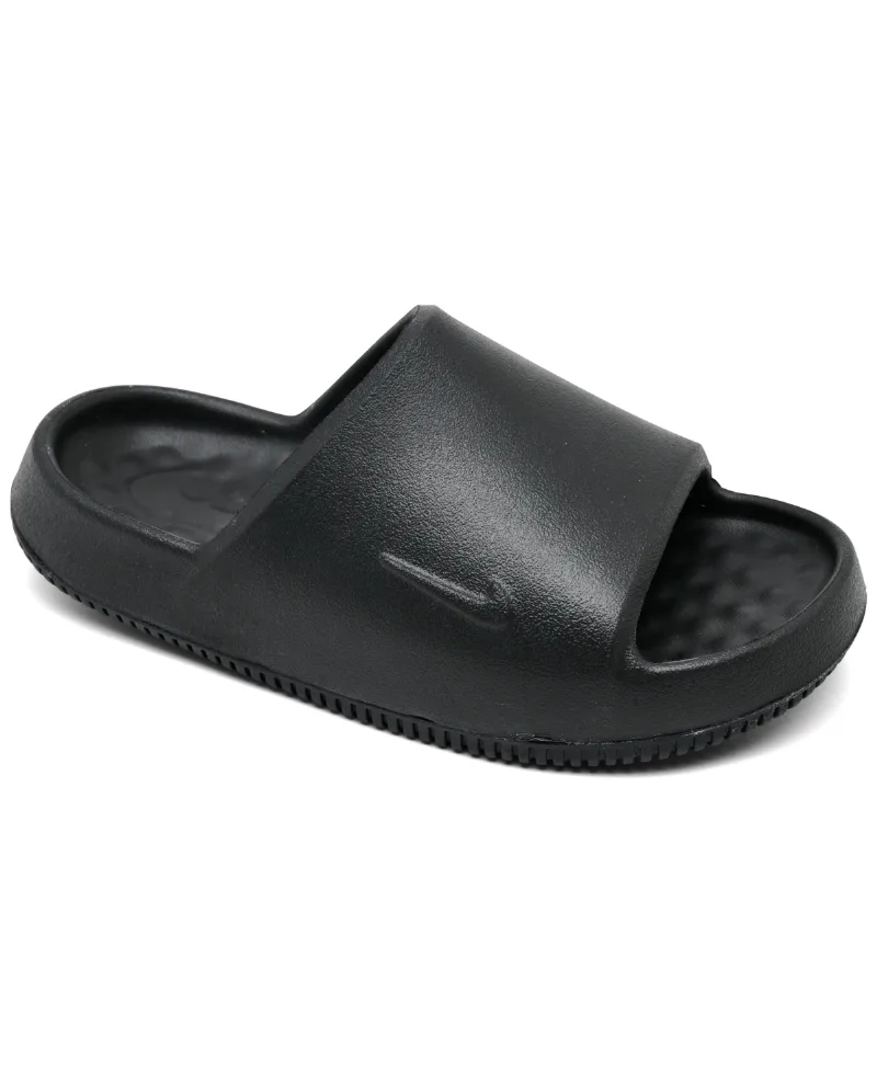 Nike Little Kids Calm 2.0 Slide Sandals from Finish Line - Black