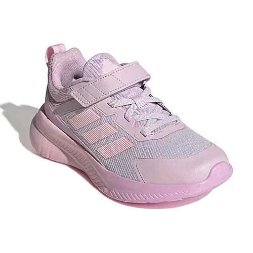 adidas Cloudfoam Adidas Fortarun 4.0 Little Kid Girls Running Shoes, 1 Medium, Purple
