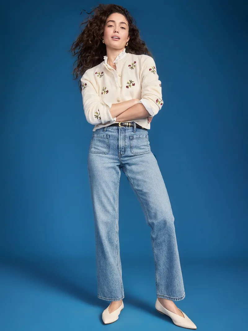 Old Navy x Altuzarra High-Waisted Straight Leg Jeans