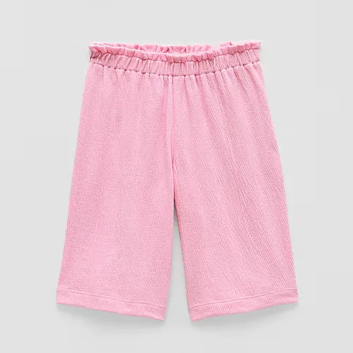 Okie Dokie Baby Girls Wide Leg Regular Fit Pull-On Pant, Newborn, Pink