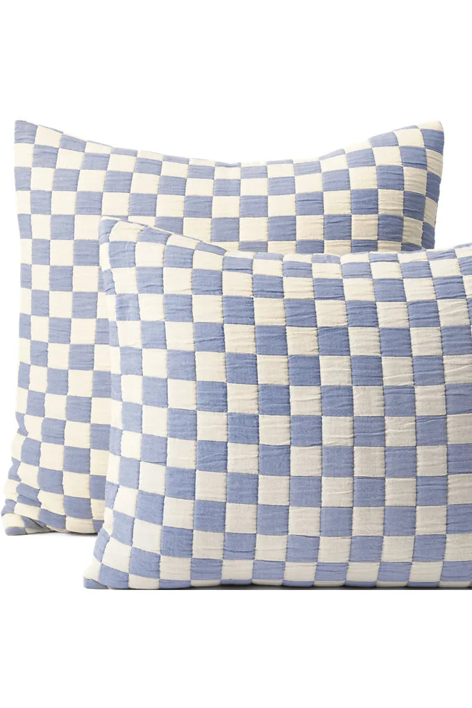 Jacquard Quilted Sham - Lands' End