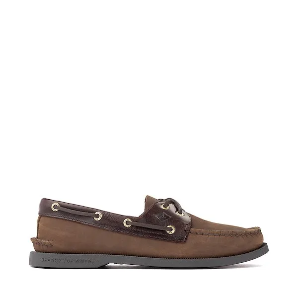 Mens Sperry Top-Sider Authentic Original Boat Shoe - Dark Brown