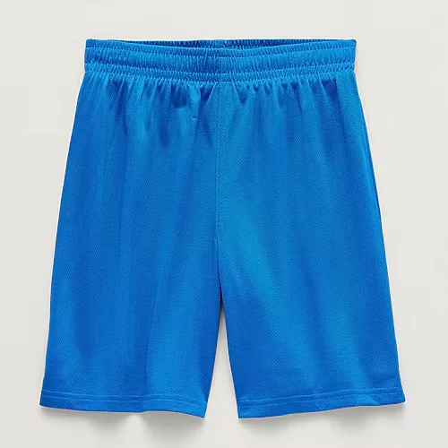 Xersion Little & Big Kid Boys Mesh Basketball Short, Small (8), Blue