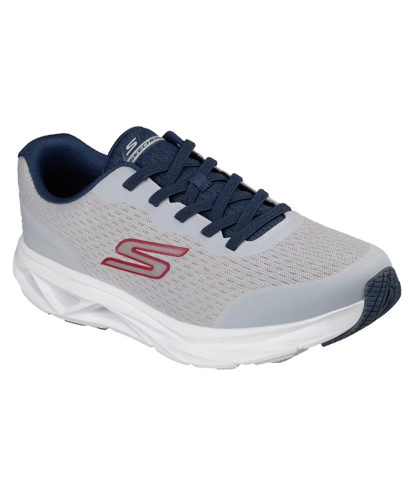 Skechers Men's Glide-Step Vortex - Avalin Running Sneakers from Finish Line - Gray, Navy