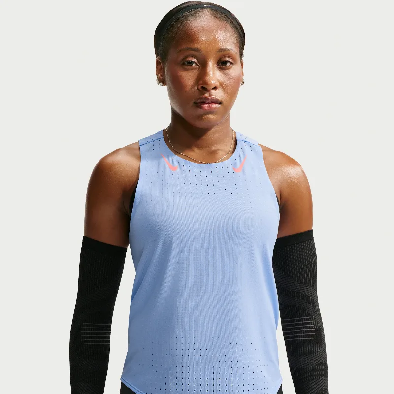 Nike Women's AeroSwift Dri-FIT ADV Running Singlet in Blue | IF1252-468