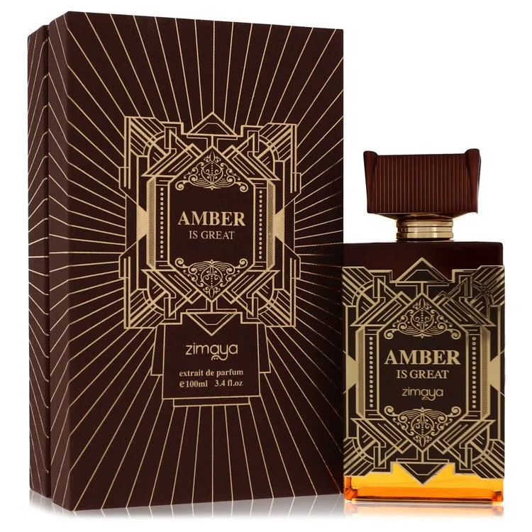 Afnan Amber Is Great Cologne 3.4 oz Extrait De Parfum (Unisex) for Men