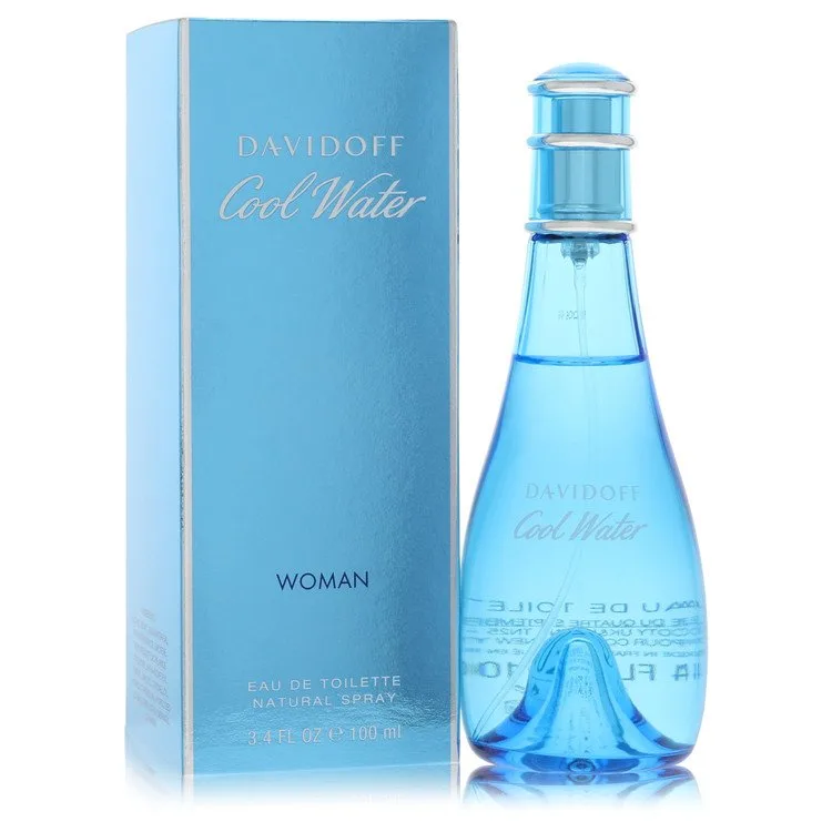 Cool Water Perfume by Davidoff 3.4 oz EDT Spray for Women