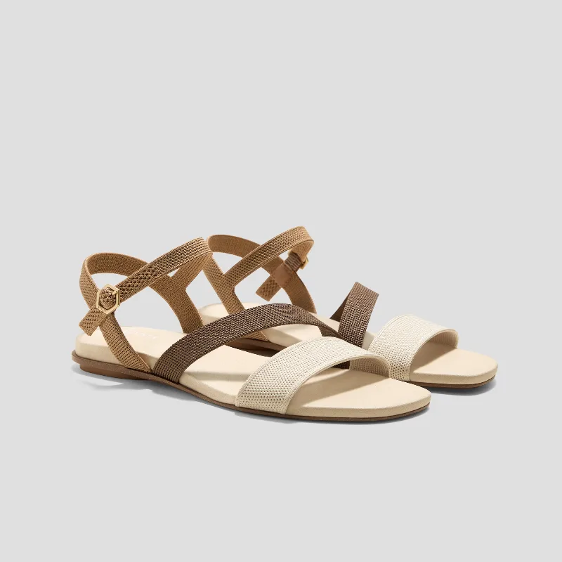 VIVAIA AdaptAll™ Flat Sandals (Demi)|MULTI BROWN & NUDE|5.5-6