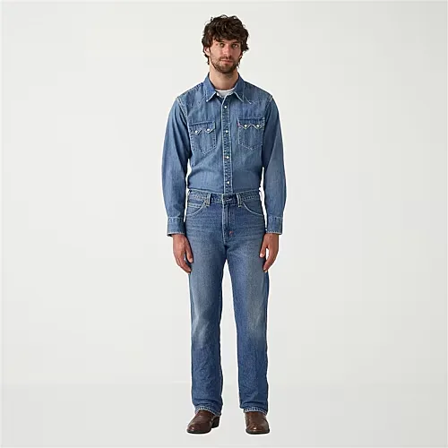 Levi's Mens 557 Western Straight Jean, 32 30, Blue