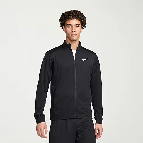 Nike Mens Long Sleeve Mock Neck Top, Small, Black