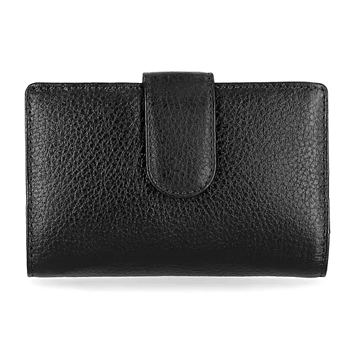 Mundi Rio Leather Indexer Wallet, One Size, Black