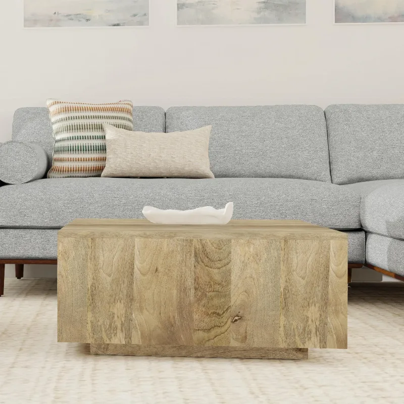 Ashley Simpli Home Lockhart Coffee Table, Natural