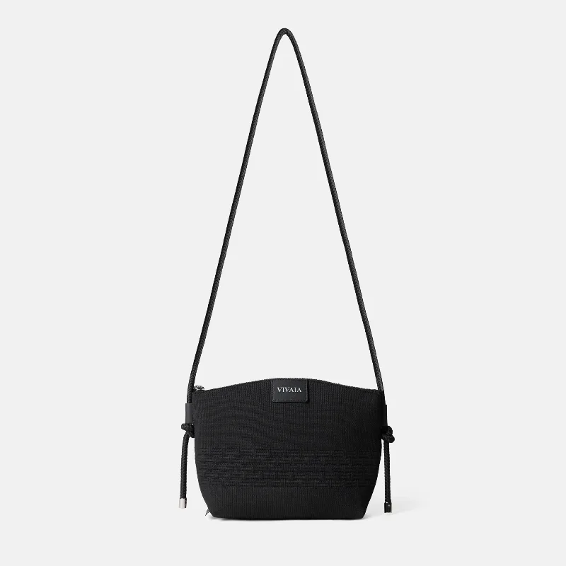 VIVAIA Adjustable Travel Crossbody Bag (Caelion)|BLACK|ONE-SIZE