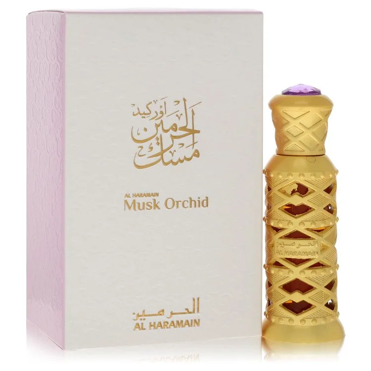 Al Haramain Musk Orchid Perfume Oil 0.41 oz Concentrated Perfume Oil for Women