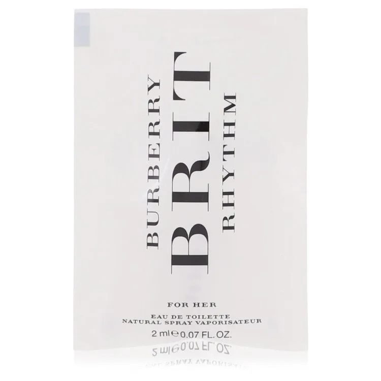 Burberry Brit Rhythm by Burberry EDT SPRAY VIAL for WOMEN