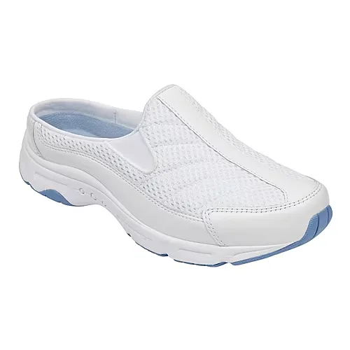 Easy Spirit Hotrace Womens Sneakers, 5 Medium, White