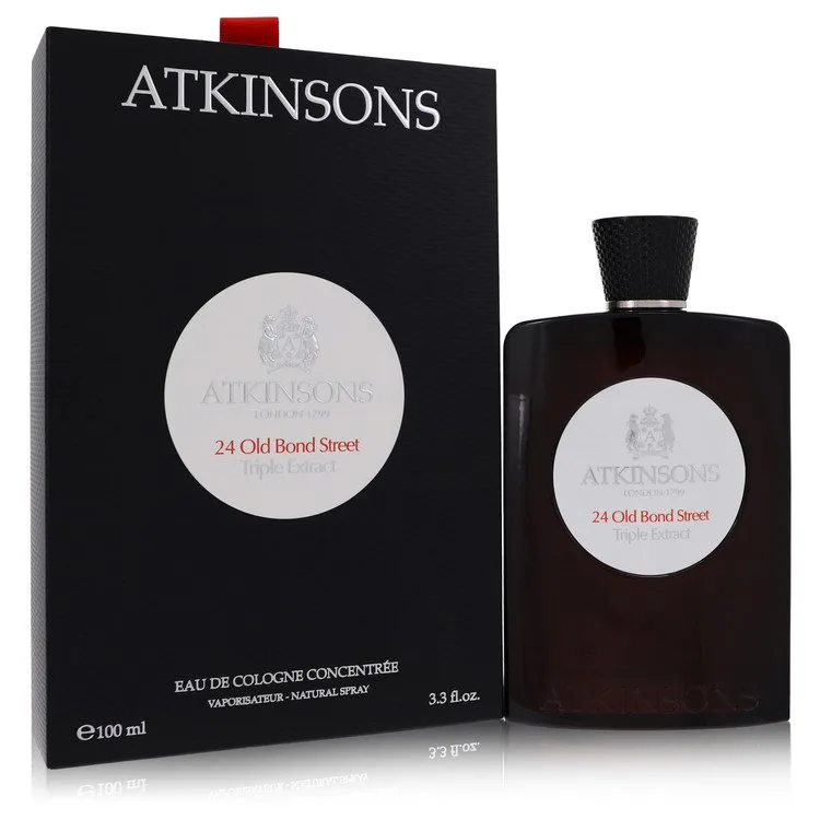 24 Old Bond Street Triple Extract Cologne 3.3 oz EDC Concentree Spray for Men