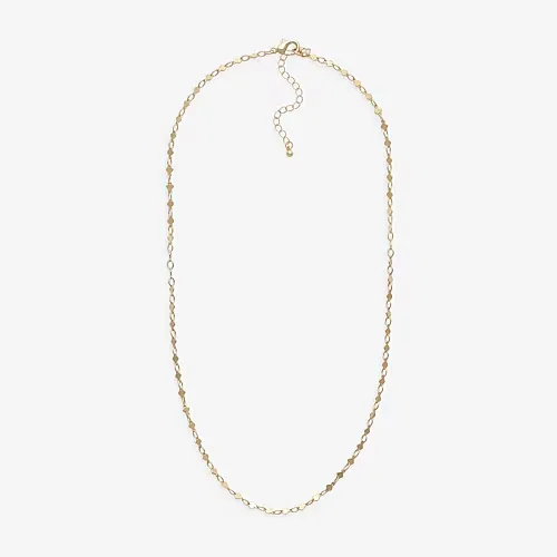 Mixit Womens 18 Inch Fashion Chain Necklace, One Size, Yellow