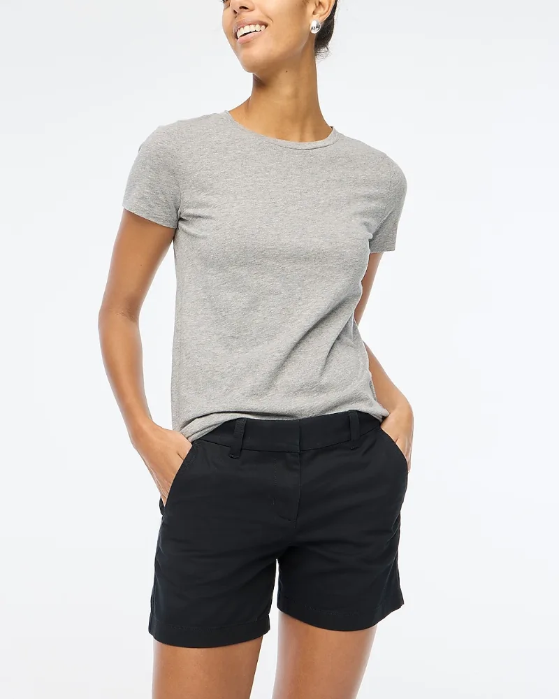 "100% cotton 5"" classic chino short"